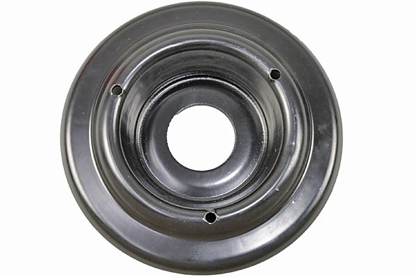 METZGER Federteller 6490309 f&uuml;r AUDI SEAT SKODA VW, Vorderachse links, oben