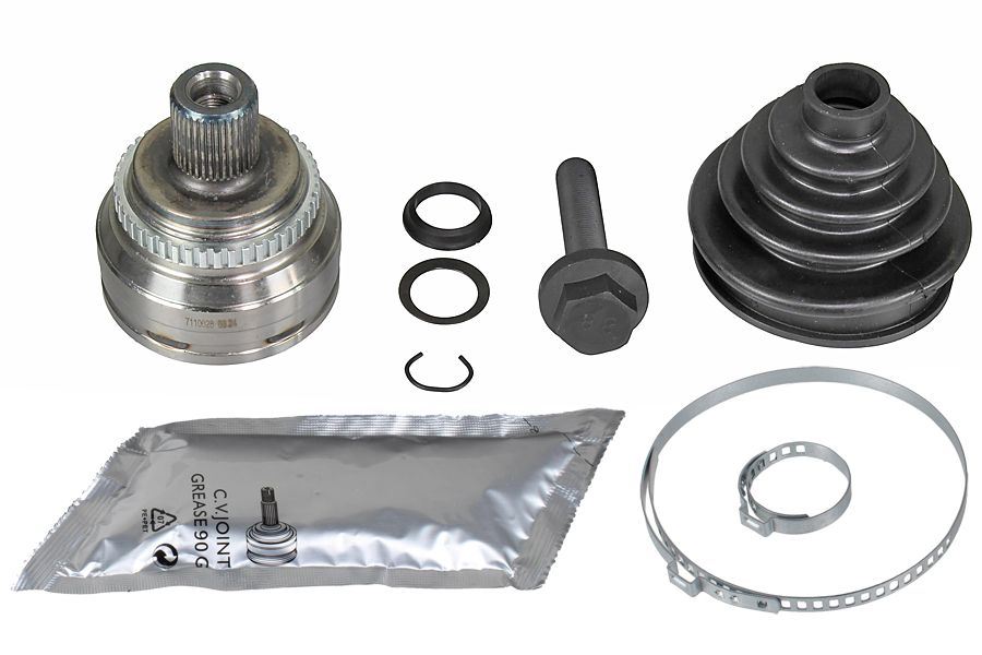 METZGER Gelenksatz, Antriebswelle 7110028 f&uuml;r AUDI VAG, Vorderachse, radseitig