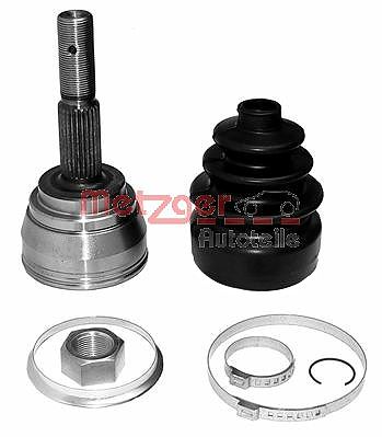 Gelenksatz, Antriebswelle METZGER 7110033 f&uuml;r NISSAN, radseitig