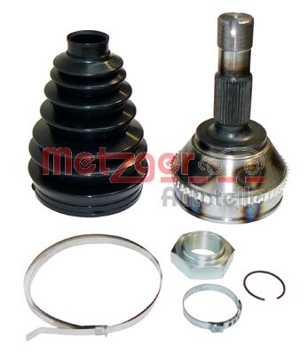 Gelenksatz, Antriebswelle METZGER 7110053 f&uuml;r CITRO&Euml;N FIAT PEUGEOT, Vorderachse
