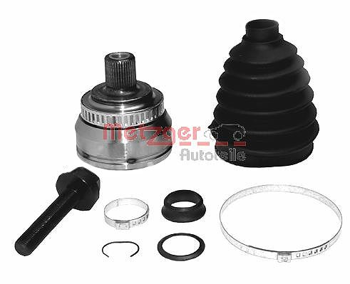 Gelenksatz, Antriebswelle METZGER 7110095 f&uuml;r AUDI FORD SEAT VW, Vorderachse