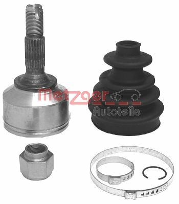 Gelenksatz, Antriebswelle METZGER 7110103 f&uuml;r CITRO&Euml;N PEUGEOT, Vorderachse