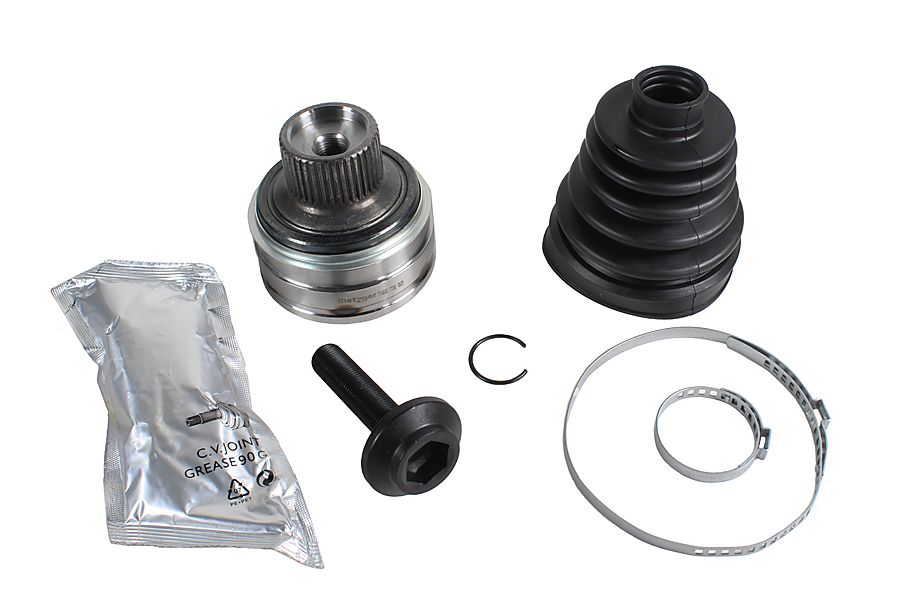 Gelenksatz, Antriebswelle METZGER AUTOTEILE 7110243 f&uuml;r AUDI PORSCHE, radseitig