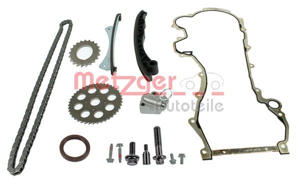 METZGER Steuerkettensatz 7500009 f&uuml;r FIAT LANCIA OPEL PEUGEOT SUZUKI VAUXHALL