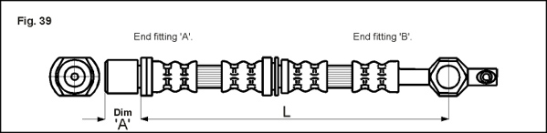 METZGER Bremsschlauch 4113666 f&uuml;r TOYOTA, Vorderachse links, Vorderachse rechts
