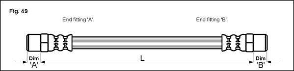 METZGER Bremsschlauch 4111681 f&uuml;r VAG, Hinterachse rechts