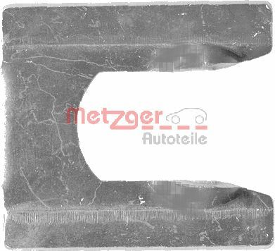 Halter, Bremsschlauch METZGER AUTOTEILE 3209 f&uuml;r FIAT RENAULT