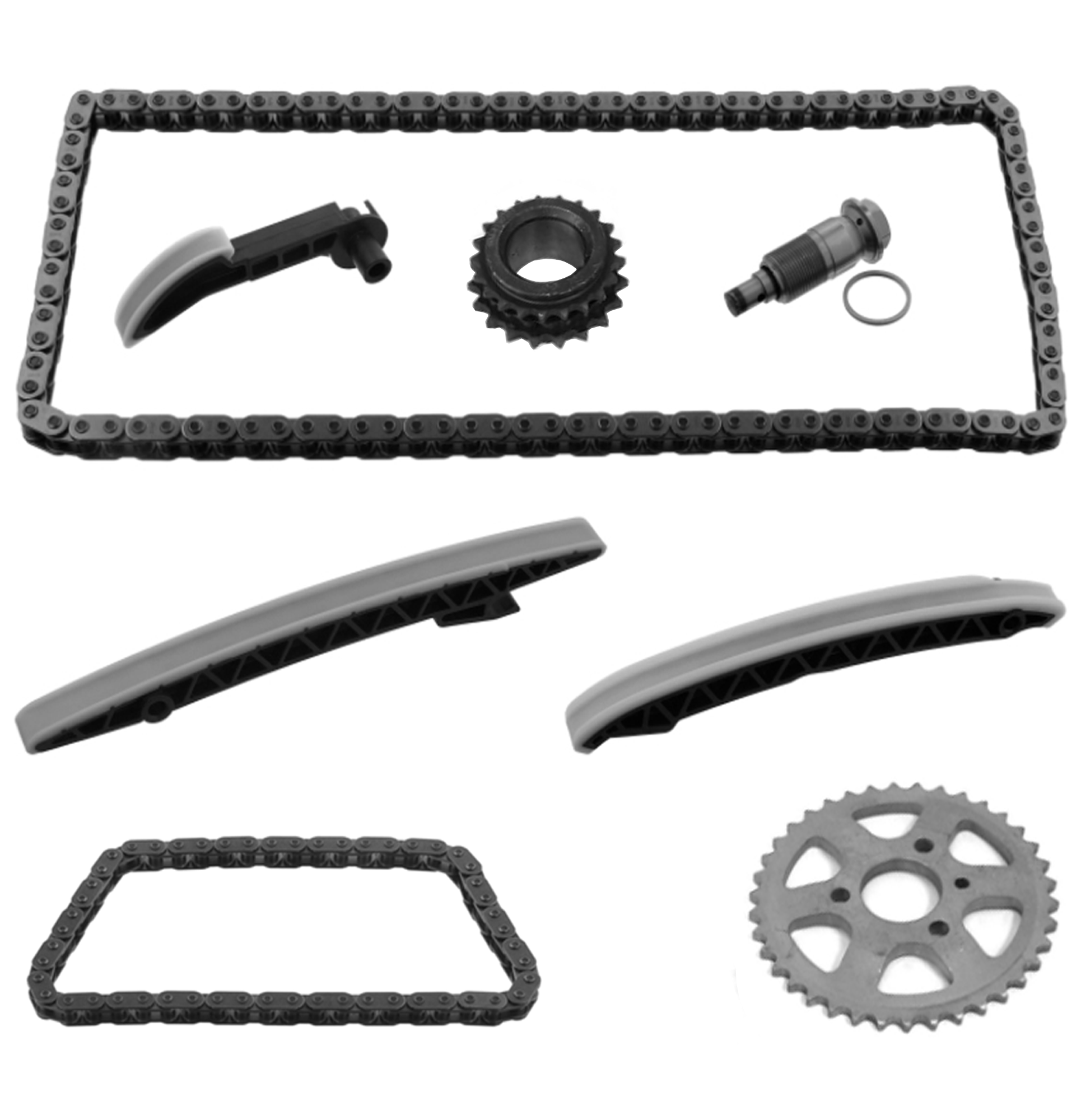 PartsTec PTA114-0009 Steuerkettensatz f&uuml;r MERCEDES-BENZ