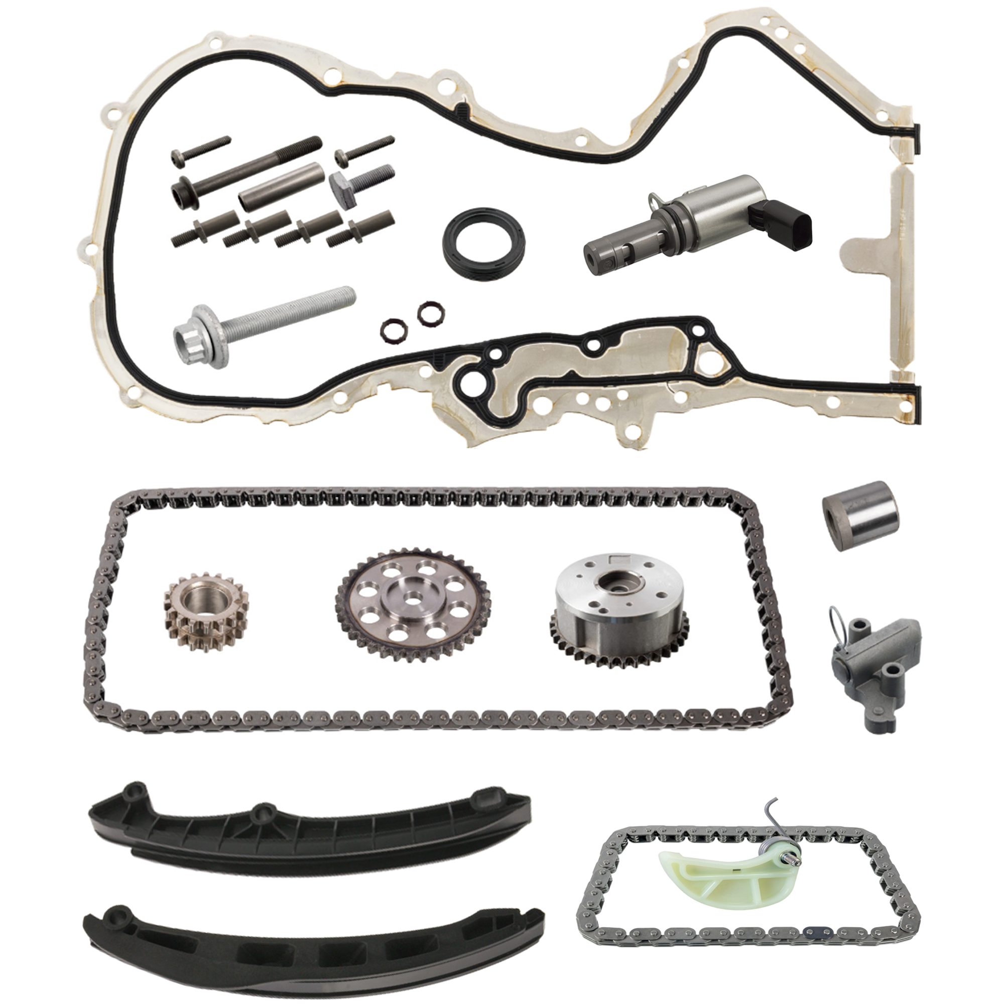 PartsTec PTA114-1003 Steuerkettensatz All-in-One f&uuml;r AUDI SEAT SKODA VW