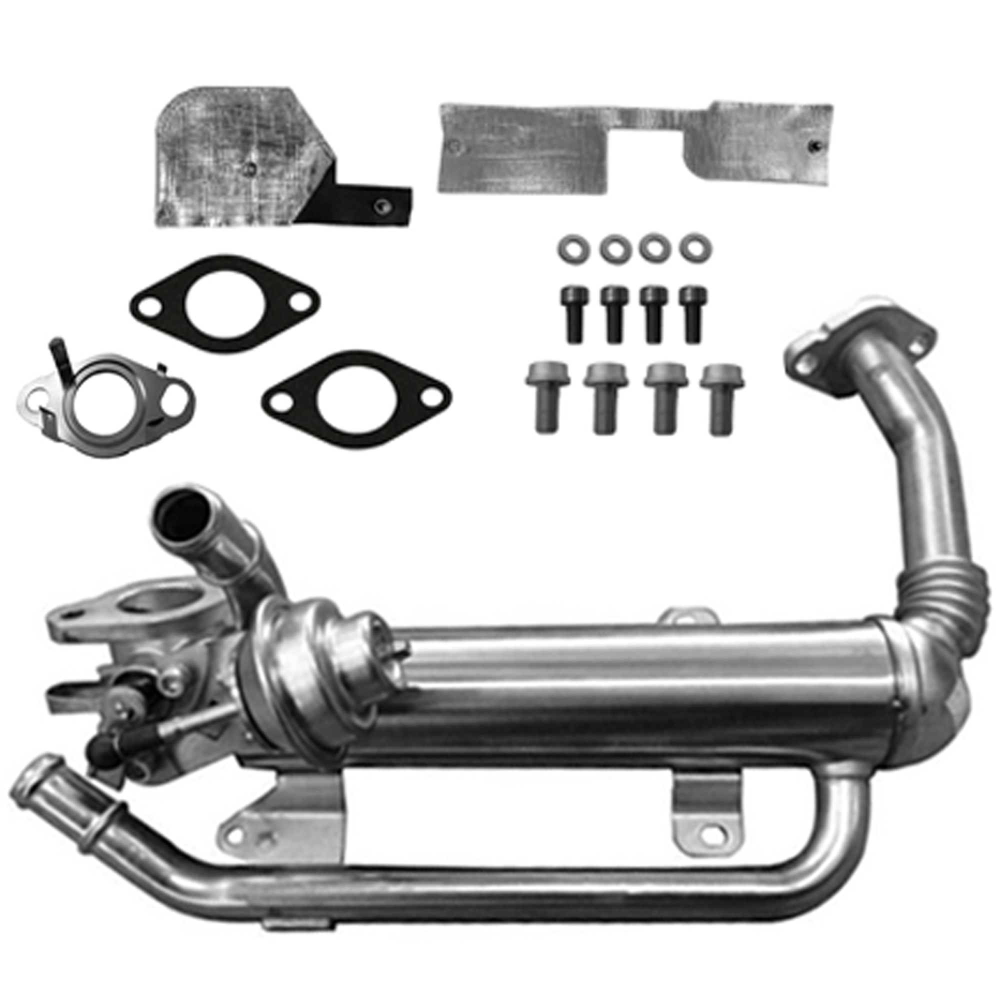 PartsTec PTA510-0711 Kühler, Abgasrückführung für AUDI SEAT SKODA VW