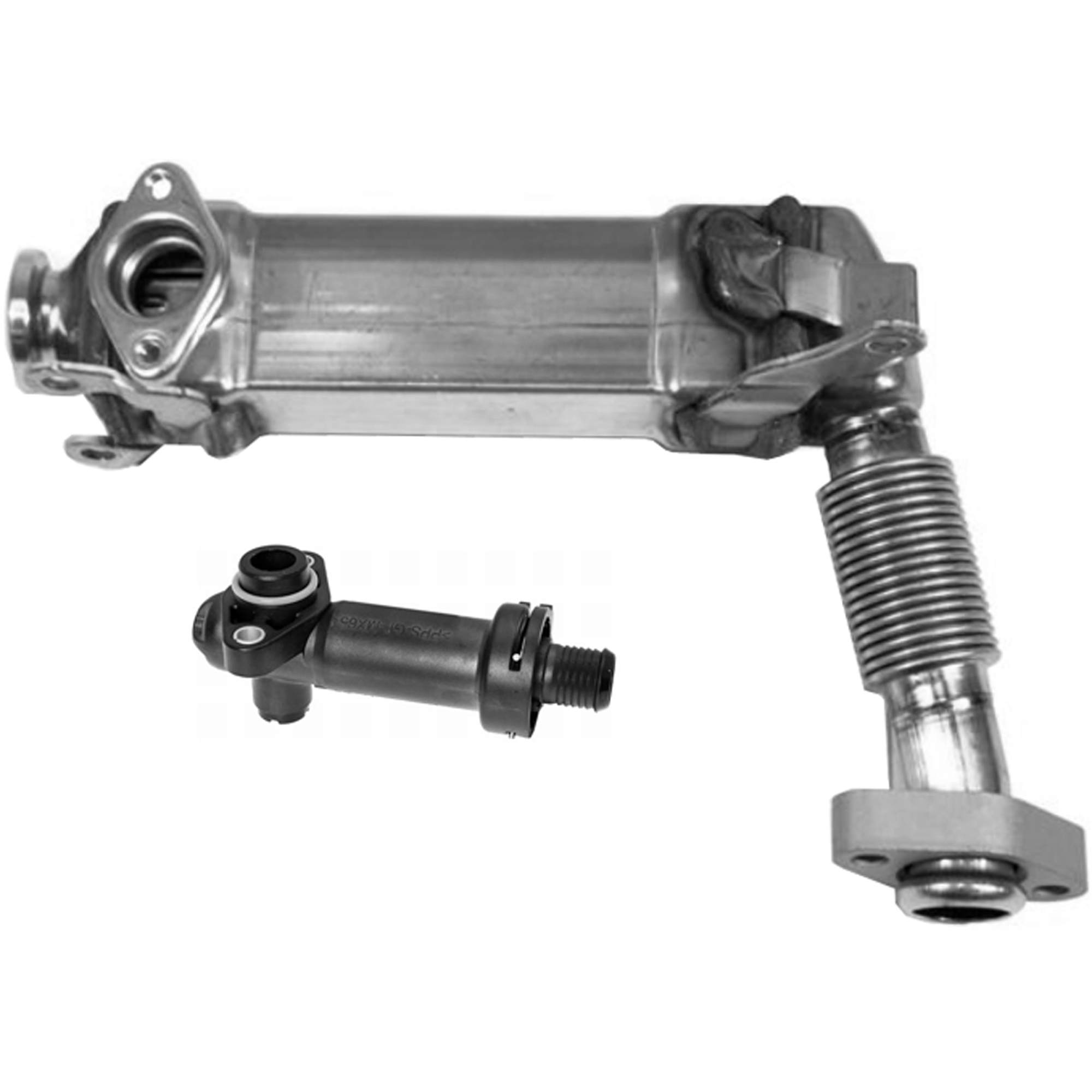 PartsTec PTA510-0759 K&uuml;hler, Abgasr&uuml;ckf&uuml;hrung REPARATURSATZ f&uuml;r BMW