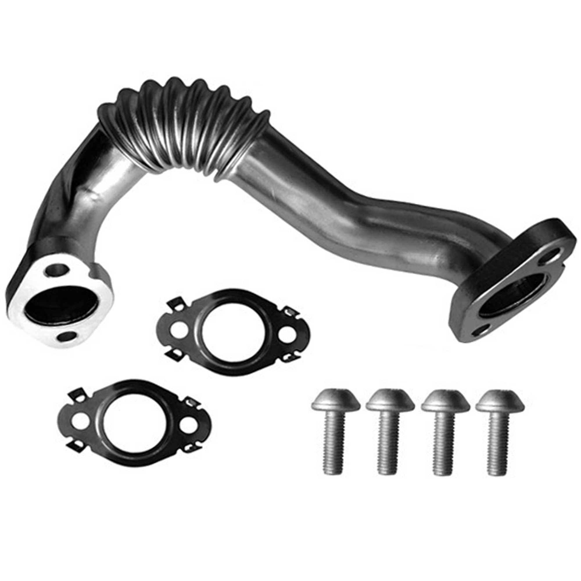 PartsTec PTA510-2096 Rohrleitung, AGR-Ventil REPARATURSATZ für AUDI SEAT SKODA