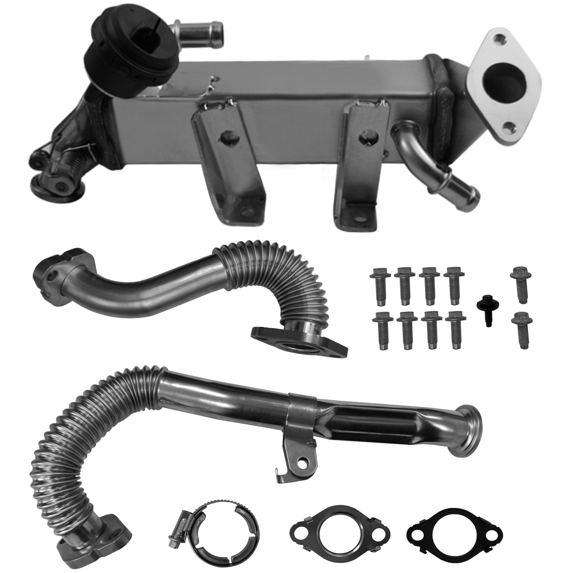 PartsTec PTA510-3011 Kühler, Abgasrückführung REPARATURSATZ für NISSAN OPEL