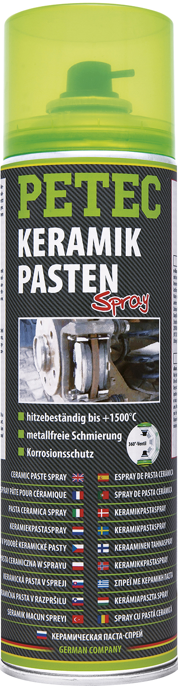 PETEC 2x 70650 Keramikpastenspray 500 ml Keramikpaste Spray Korrosionsschutz