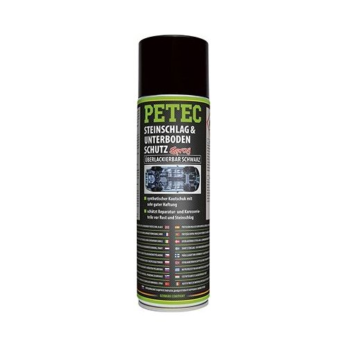 PETEC 2x 73250 Steinschlag Unterbodenschutz Kautschukbasis 500 ml