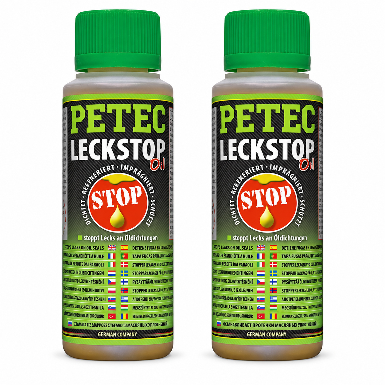 PETEC 2x 80150 Leck-Stop 150 ml &Ouml;lverlust Stop Additiv Dichtungsmittel
