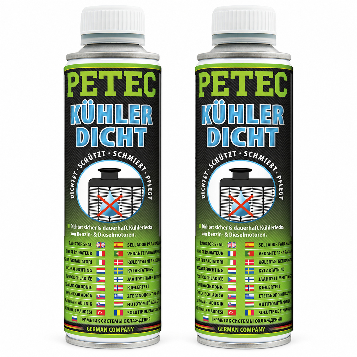 PETEC 2x 80250 K&uuml;hlerdicht 250 ml K&uuml;hlerdichtmittel Dichtmittel