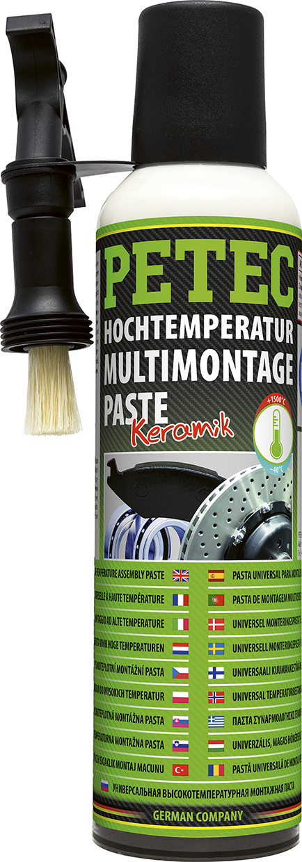 PETEC 4x 94420 Hochtemperatur Multimontagepaste 200 ml Montagepaste Schmierpaste