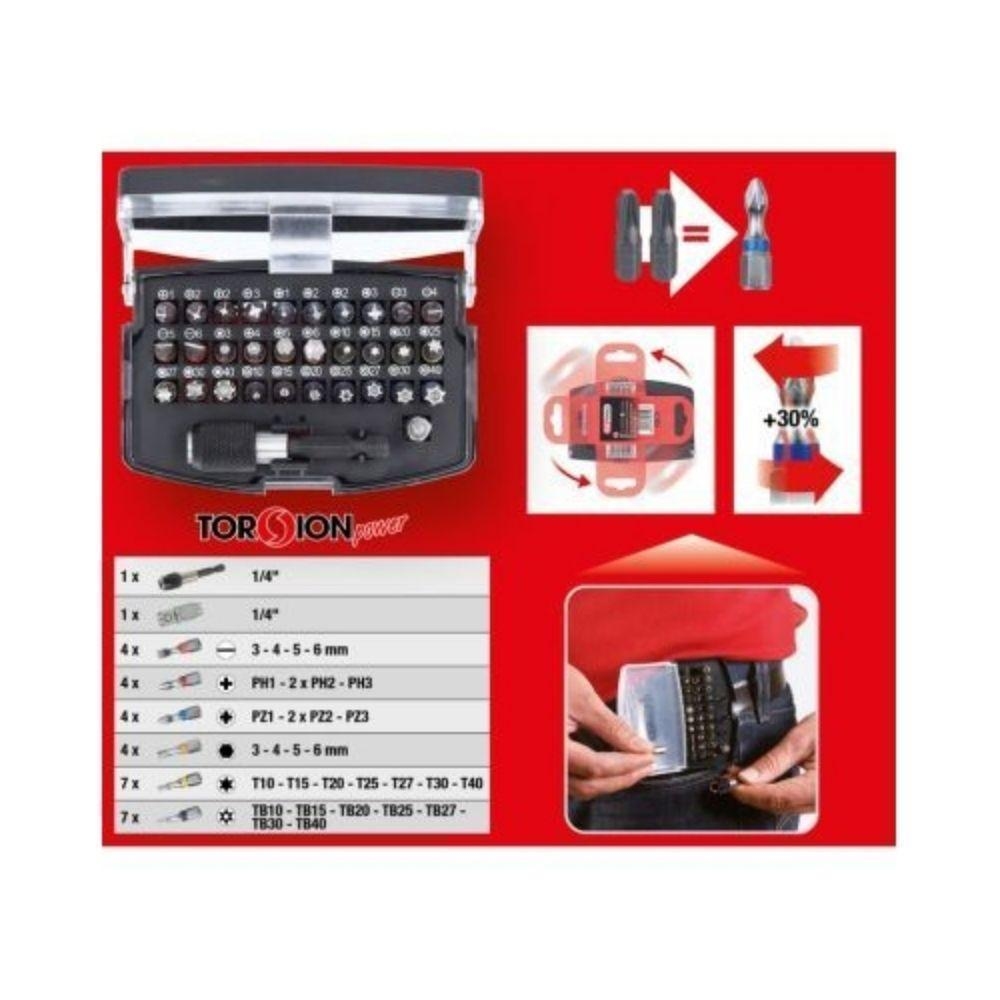 Set, Schraubendreher-Einsatz (Bits) KS TOOLS 911.3030 f&uuml;r