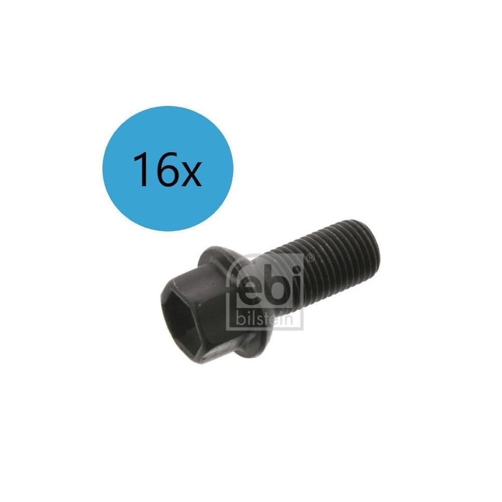 Radschraube FEBI BILSTEIN 38021 für MERCEDES-BENZ, Hinterachse, Vorderachse