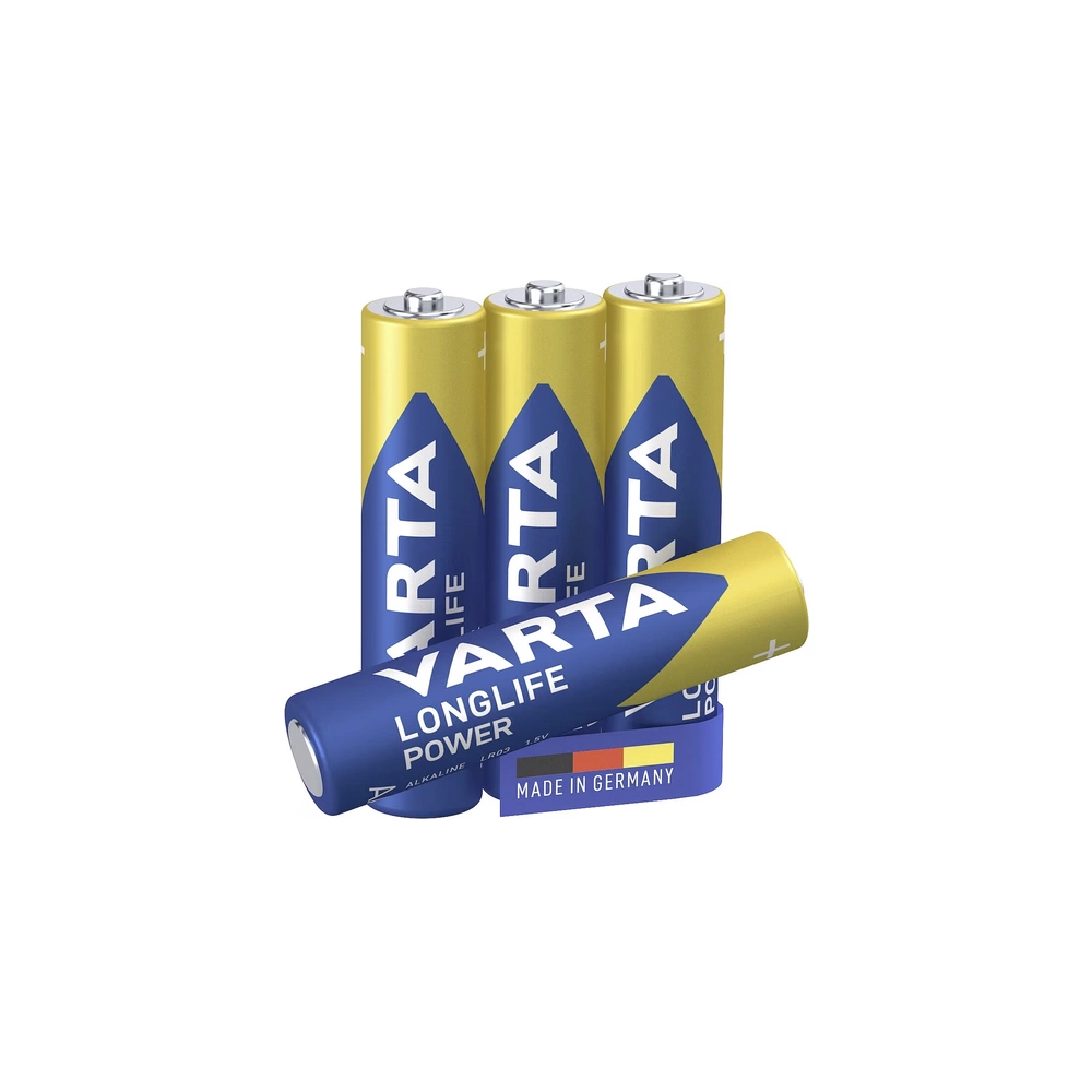 VARTA Longlife Power AAA Batterie langlebig und kraftvoll 4 Blister Batterien