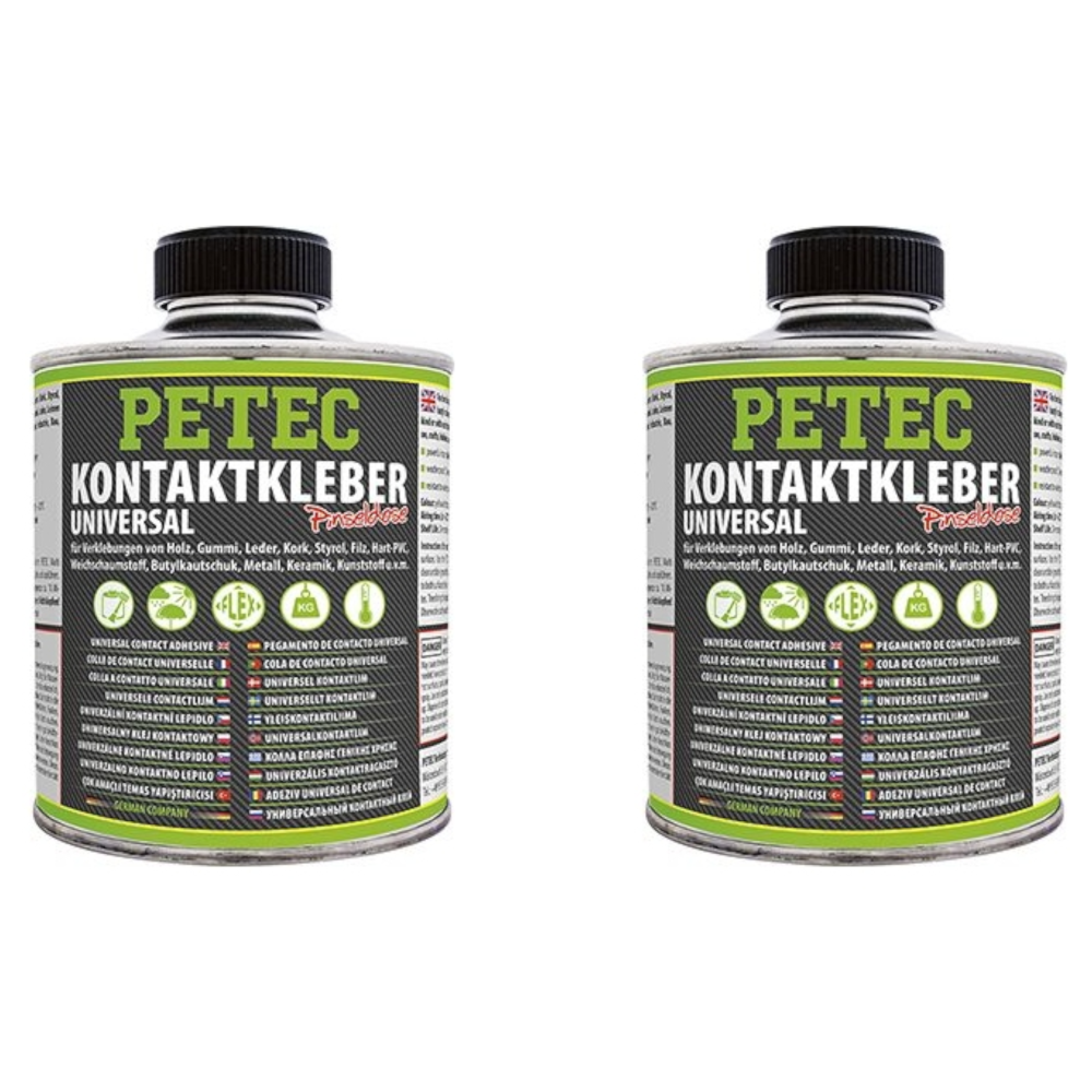 Gummiklebstoff PETEC 93935 Kontaktkleber Universal Pinseldose für