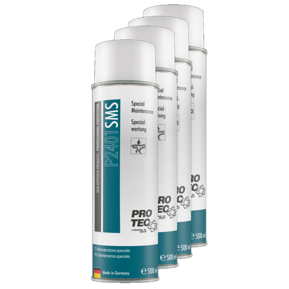PROTEC 4x 500 ml Spezialwartung P2401 Schmierung, Schutz Korrosionsschutz