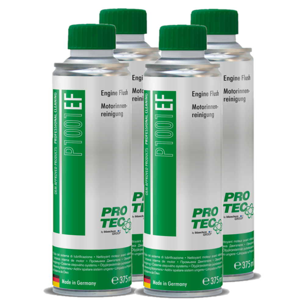 PROTEC 4x 375ml Motorinnenreiniger Engine Flush P1001 EF