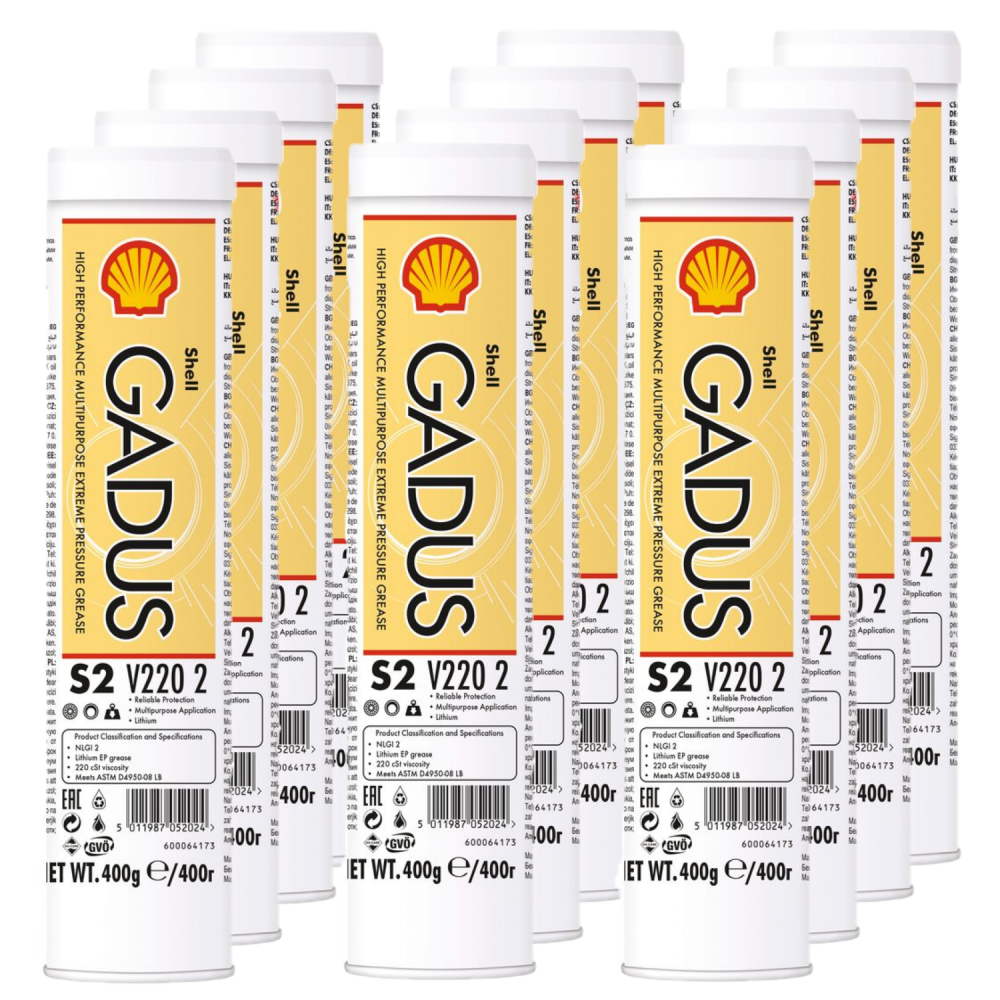 Shell Gadus 12x S2 V220 2 Mehrzweckfett KP2K-20 550050006