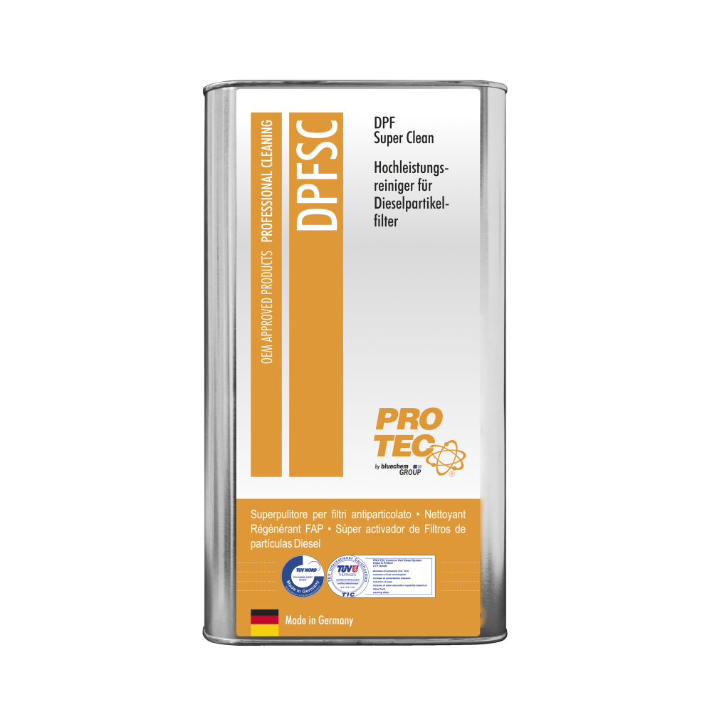 PROTEC 5 Liter Hochleistungs-DPF-Reiniger P6172 Dieselpartikelfilter Additiv