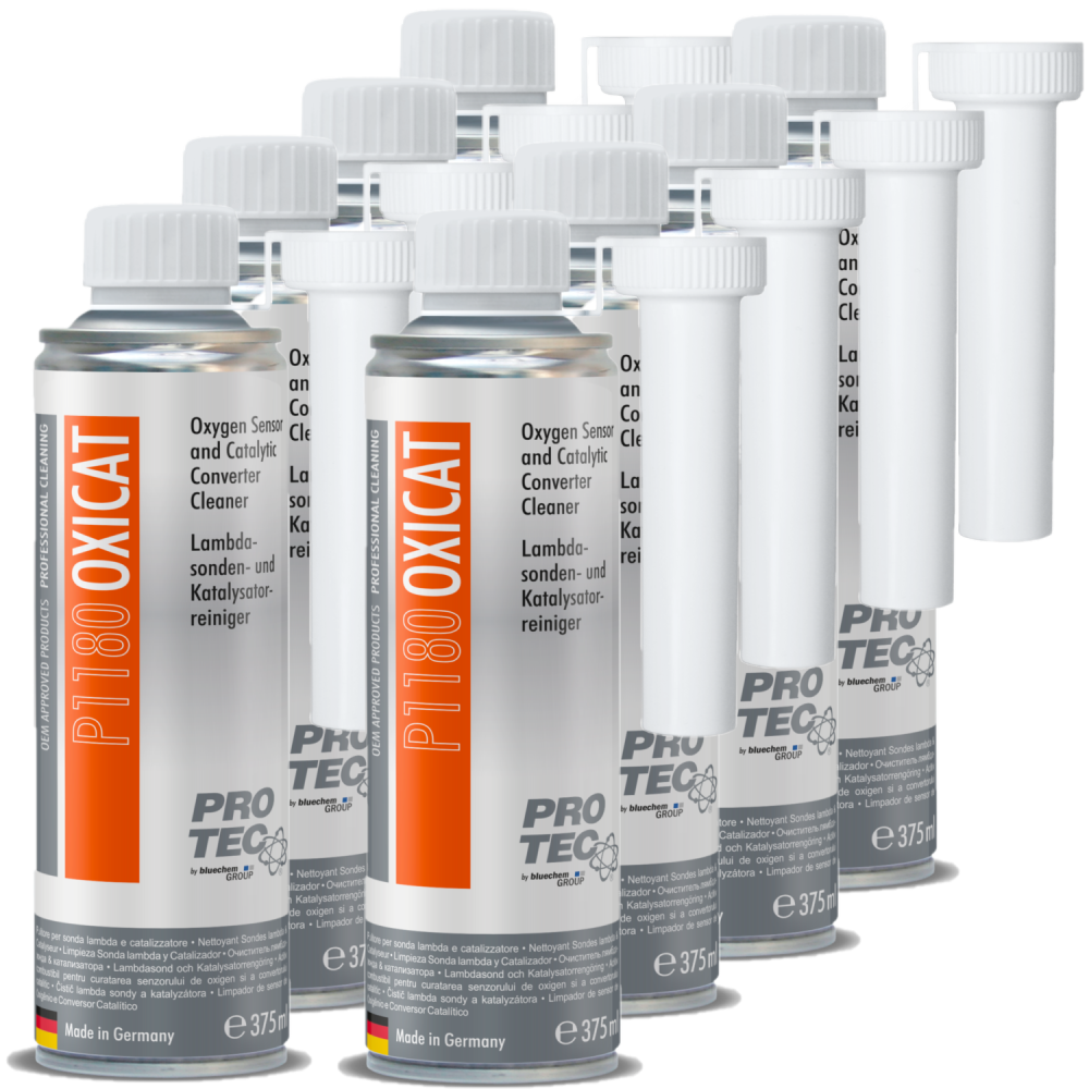 PROTEC 8x 375 ml Lamdasondenreiniger und Katalysatorreiniger P1180 OXICAT