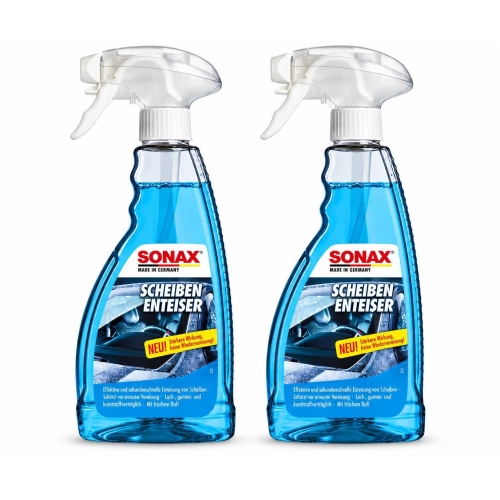 SONAX 03312410 ScheibenEnteiser Frostl&Atilde;&para;ser Winter Auto Autopflege 2x 500ml