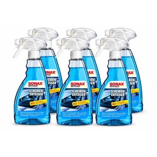 SONAX 03312410 ScheibenEnteiser Frostl&Atilde;&para;ser Winter Auto Autopflege 6x 500ml