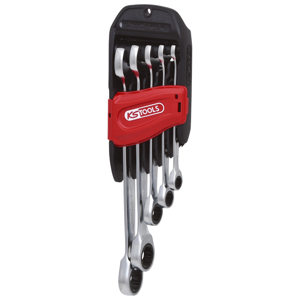Ratschen-Ringgabelschlüsselsatz KS TOOLS 503.4255 für