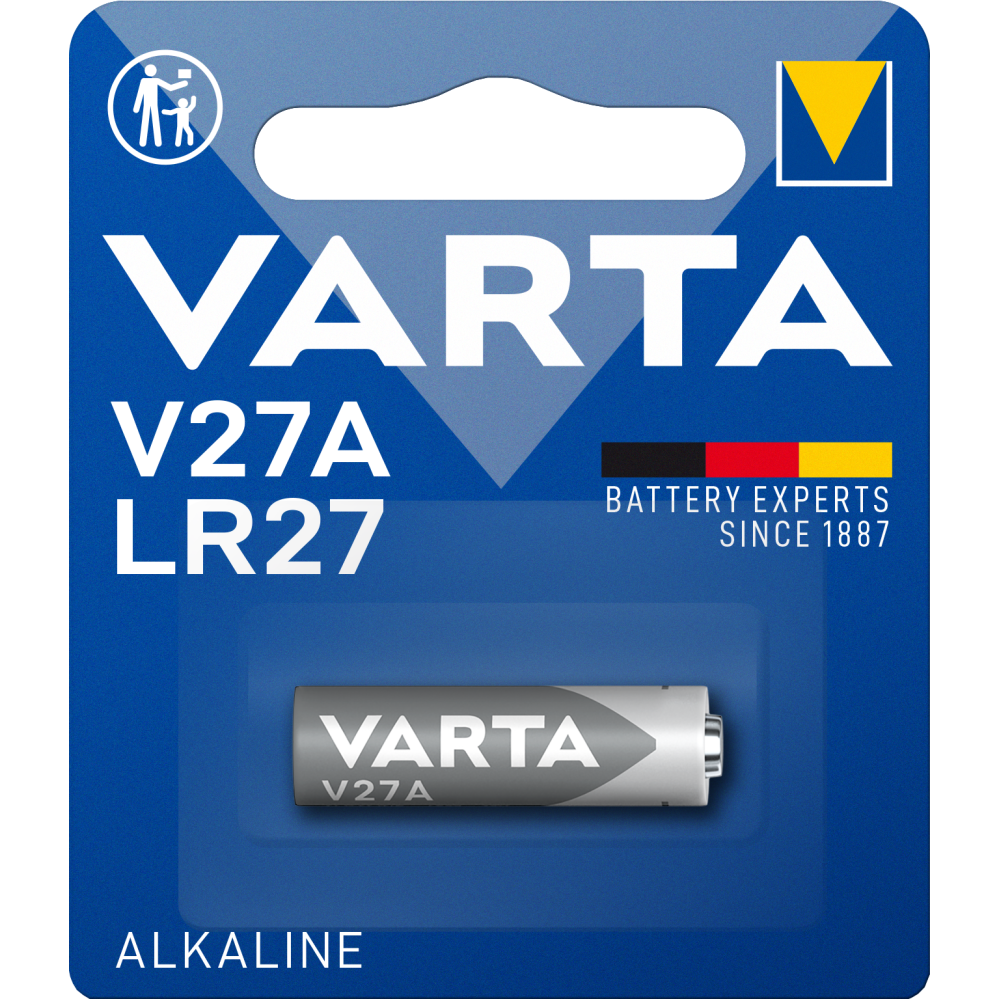 VARTA ALKALINE Special V27A Blister 1 Batterie Spezialbatterien