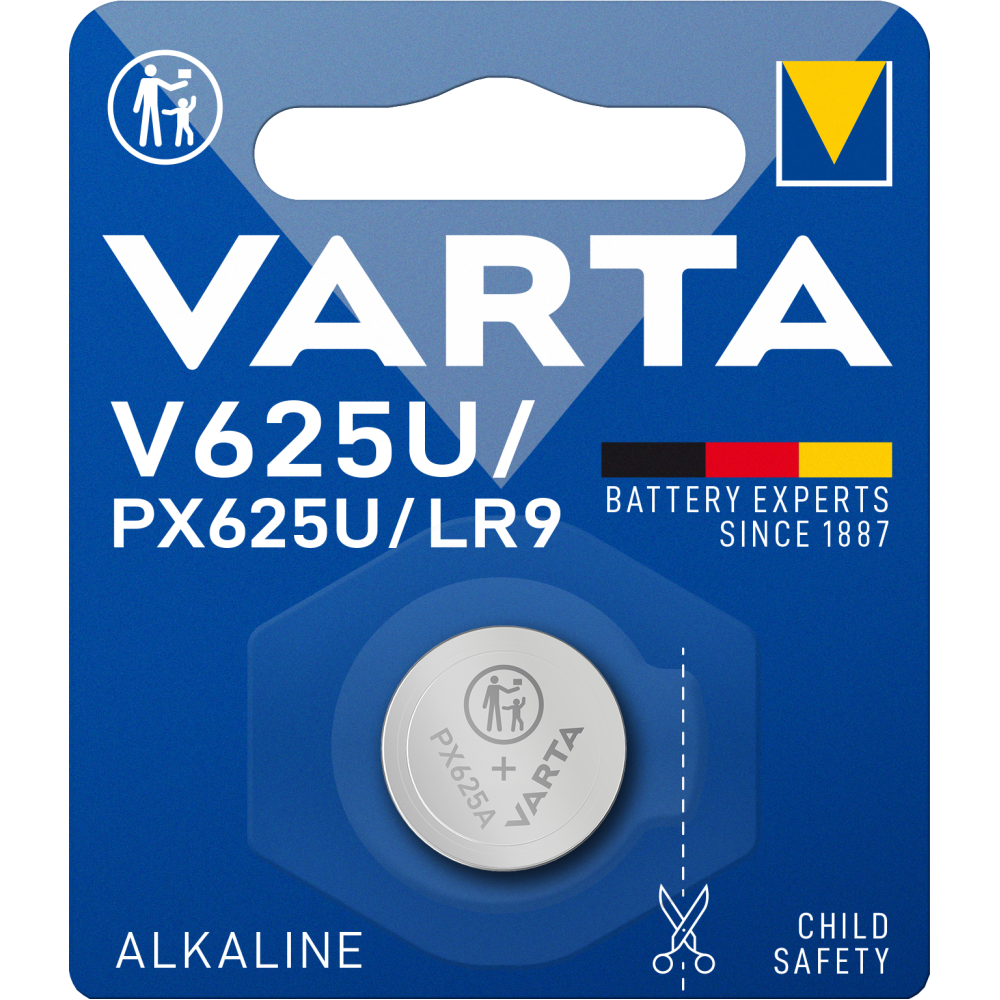VARTA ALKALINE Special V625U/PX625A Blister 1 Batterie Spezialbatterien