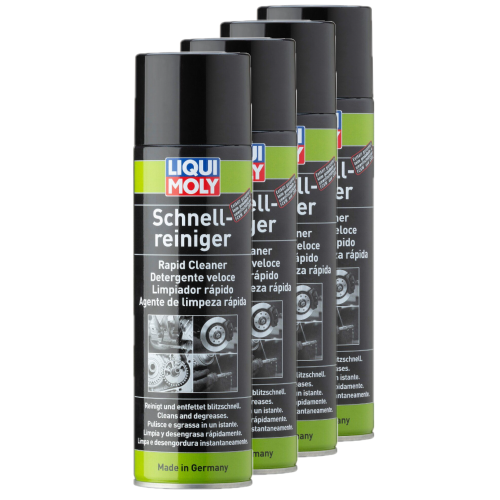 LIQUI MOLY 3318 Schnell-Reiniger Spray BremsenReiniger 4x 500ml