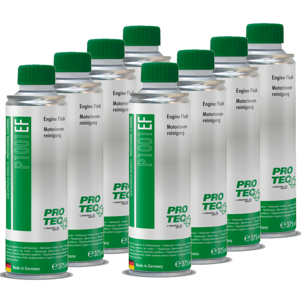 PROTEC 8x 375ml Motorinnenreiniger Engine Flush P1001 EF