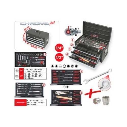 Steckschl&uuml;sselsatz KS TOOLS 918.0200 f&uuml;r