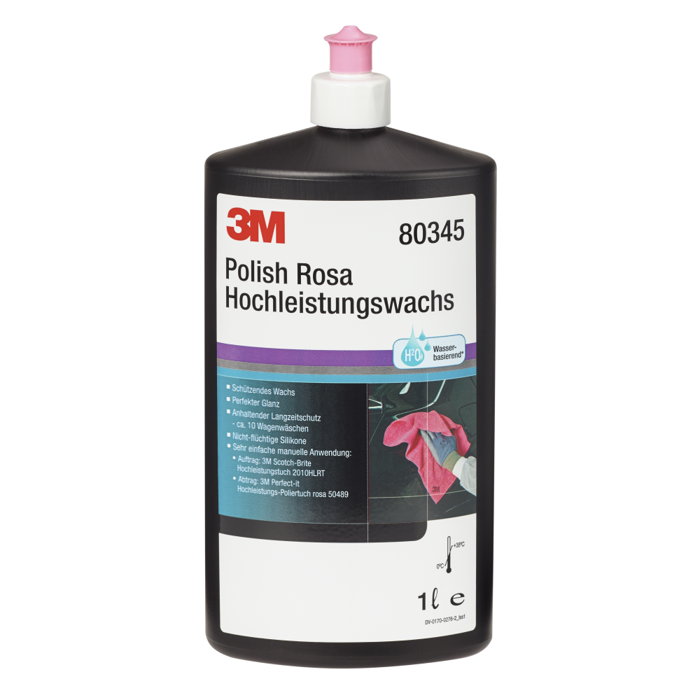 3M Polish Rosa Hochleistungswachs 1l Flasche 80345
