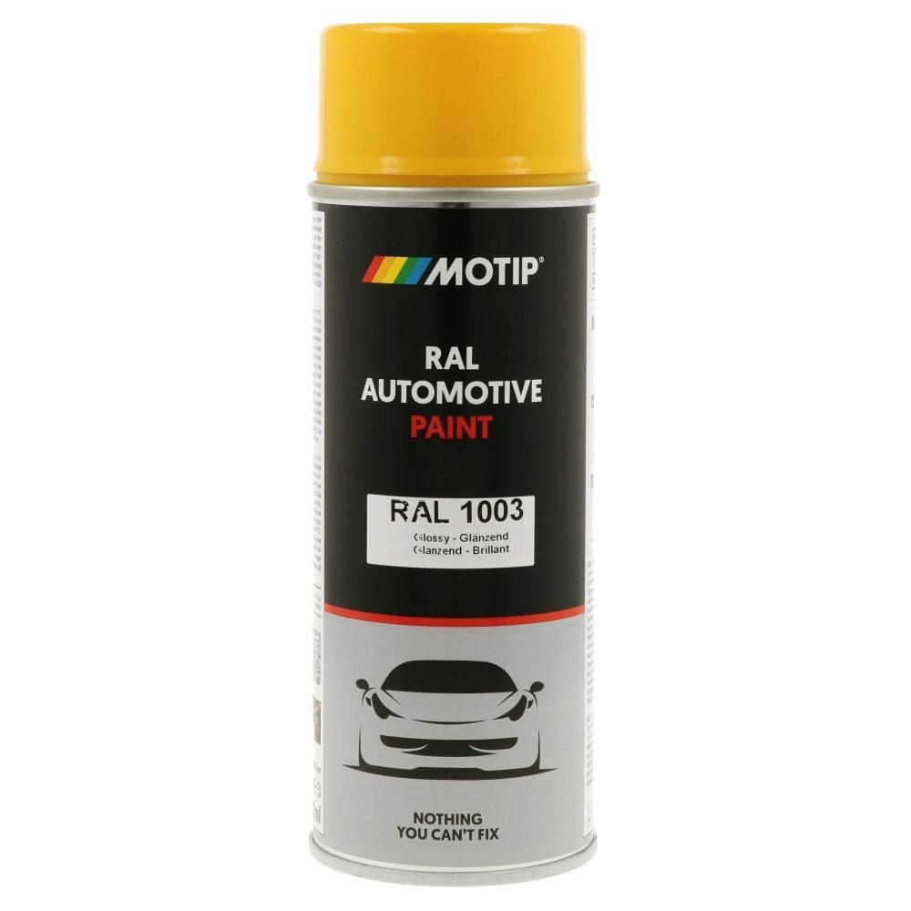 MOTIP 880118 Lack RAL Farbe Automotive RAL 1003 Hochglanz 400 ml f&uuml;r