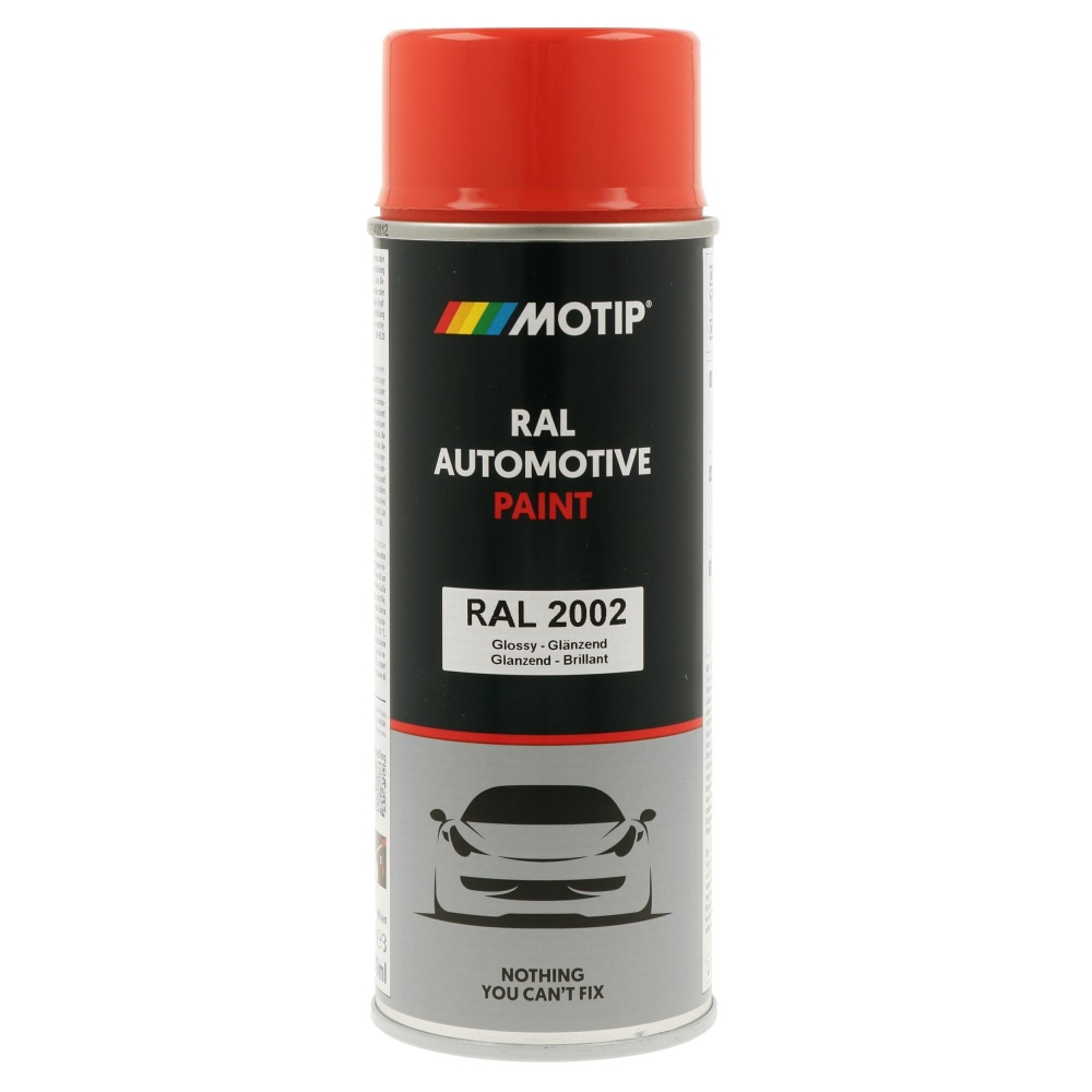 MOTIP 880124 Lack RAL Farbe Automotive RAL 2002 Hochglanz 400 ml f&uuml;r
