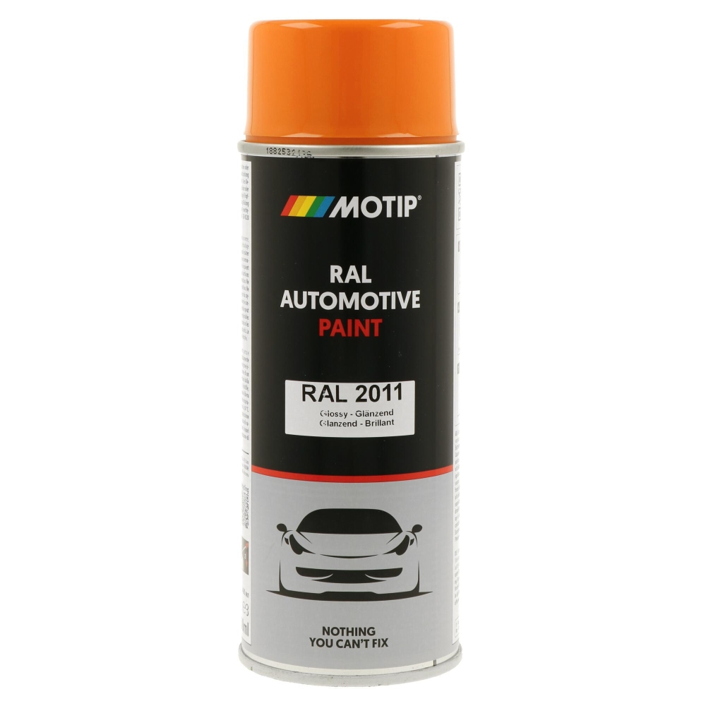 MOTIP 880127 Lack RAL Farbe Automotive RAL 2011 Hochglanz 400 ml f&uuml;r