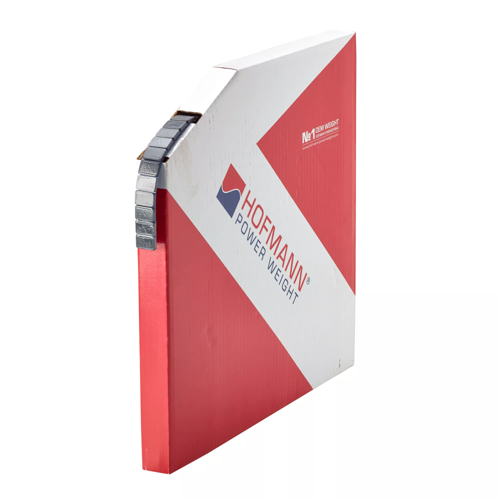 HOFMANN Klebegewichte Rolle 5kg Typ 355 Titangrau Ultraliner 1000 x 5g