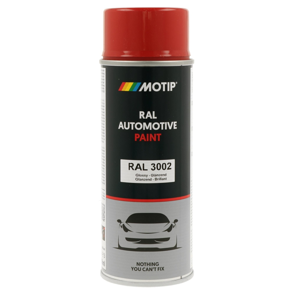 MOTIP 880131 Lack RAL Farbe Automotive RAL 3002 Hochglanz 400 ml f&uuml;r