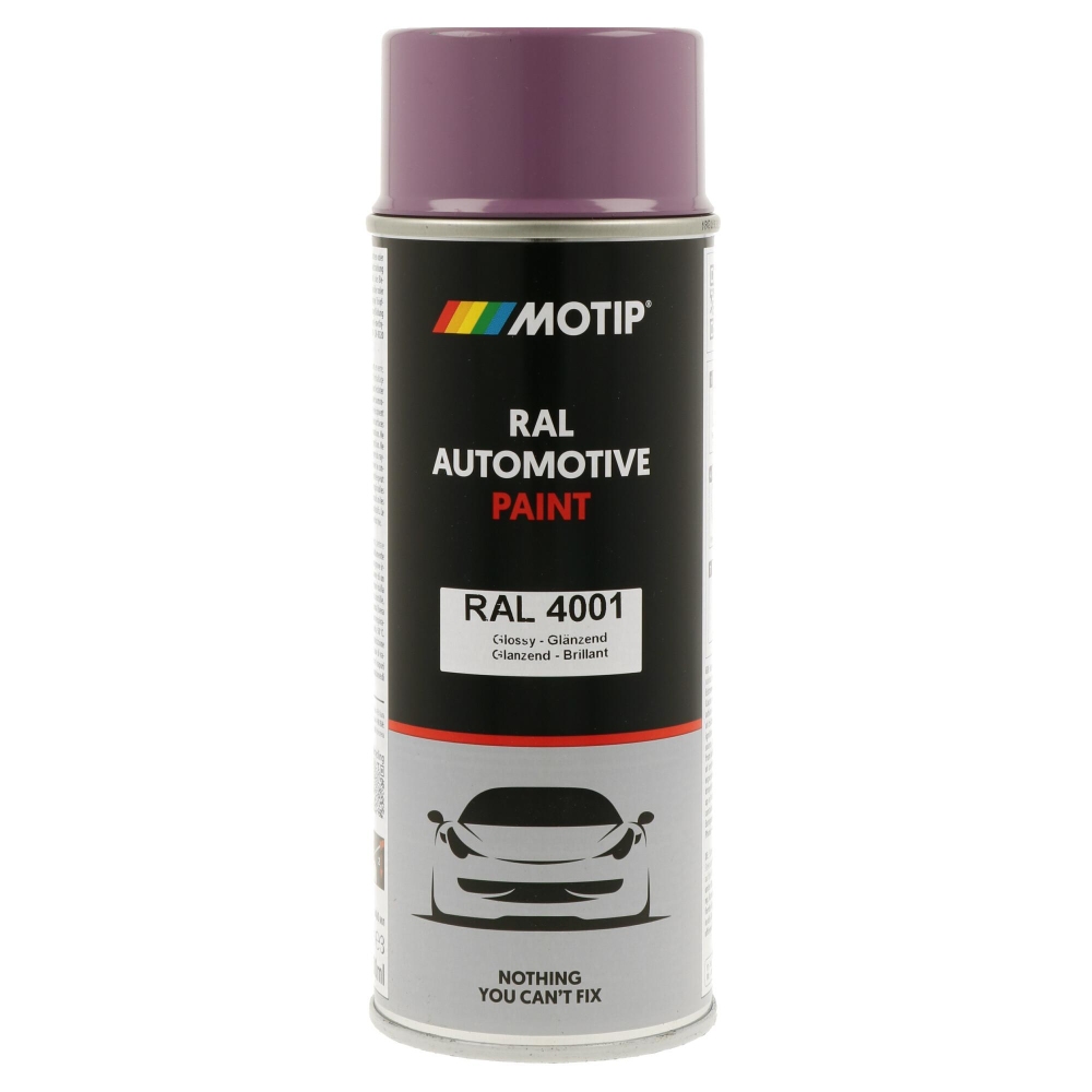 MOTIP 880134 Lack RAL Farbe Automotive RAL 4001 Hochglanz 400 ml f&uuml;r