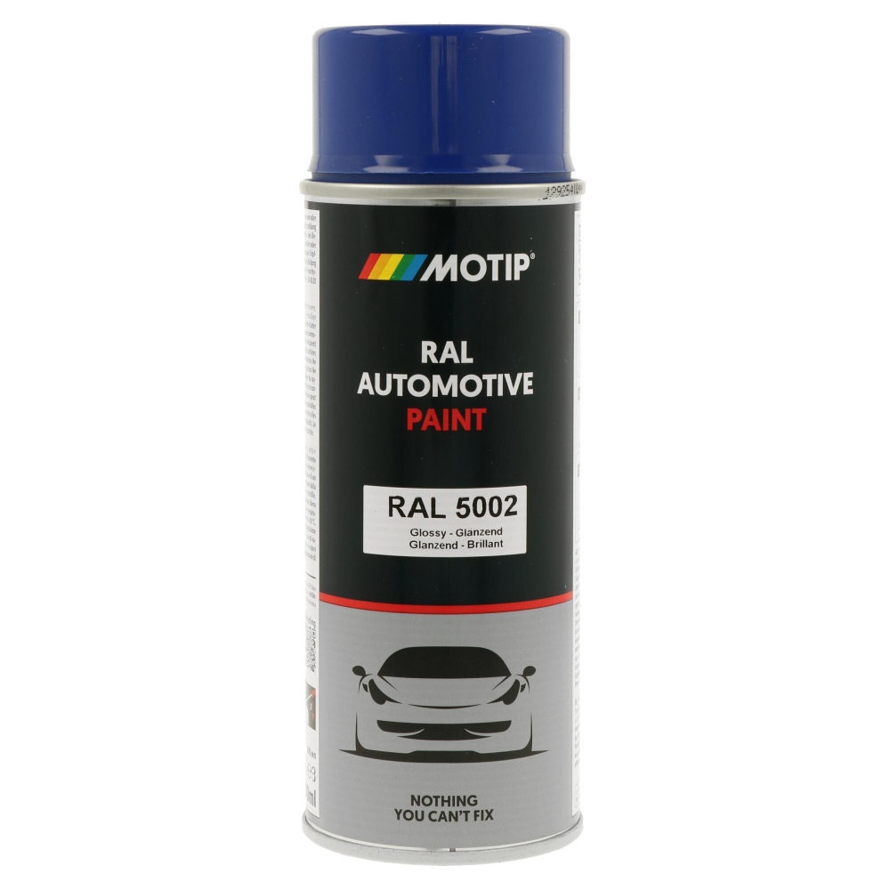 MOTIP 880135 Lack RAL Farbe Automotive RAL 5002 Hochglanz 400 ml f&uuml;r