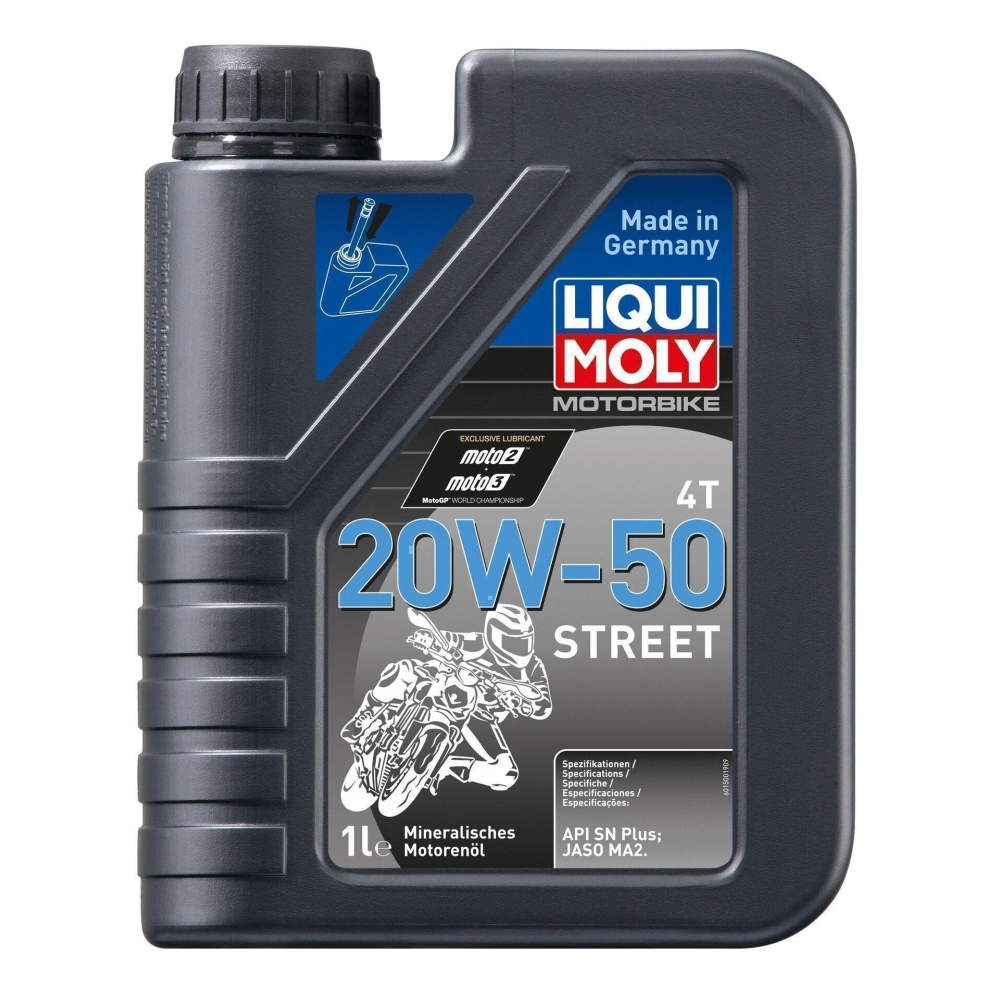 Motoröl LIQUI MOLY 1500 Motorbike 4T 20W-50 Street für