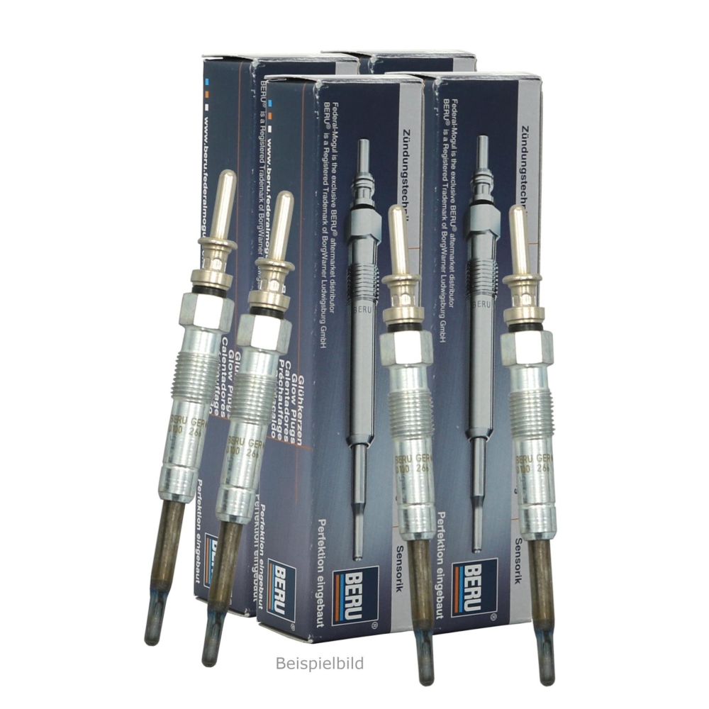 Glühkerze BorgWarner (BERU) GE100 ISS für AUDI SEAT SKODA VW