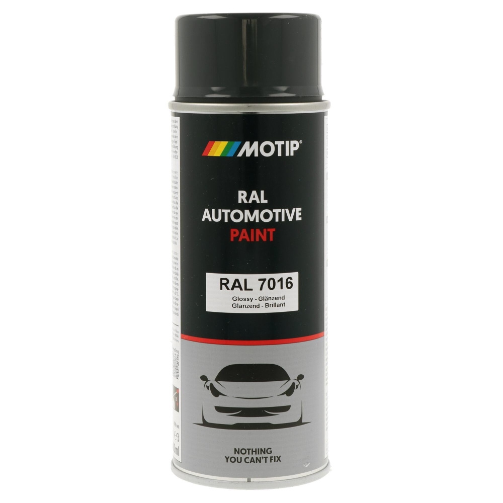 MOTIP 880149 Lack RAL Farbe Automotive RAL 7016 Hochglanz 400 ml f&uuml;r